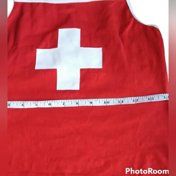 VTG Y2K 🇨🇭SWISS MADE🇨🇭 Ladies Swiss Emblem Tank - EUC - Picture 4 of 7